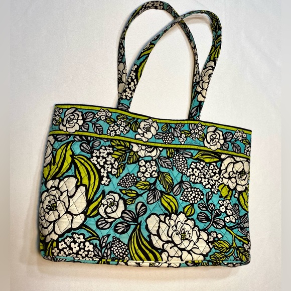 TOTE + Wallet Vera Bradley Floral 12” x 16” x 4.5” - Picture 7 of 14